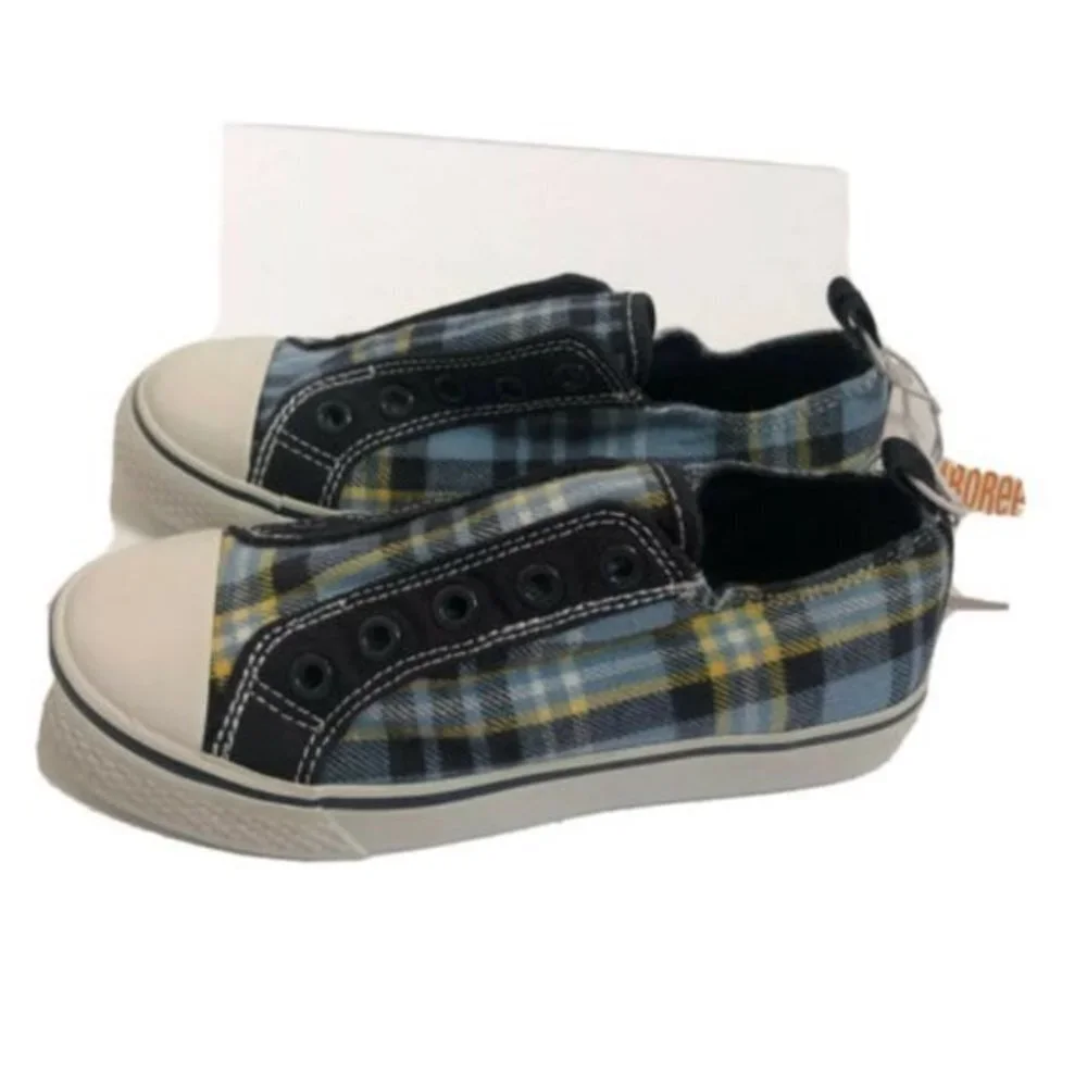 Gymboree Boys Canvas Blue Size 12  Shoes Sneakers
